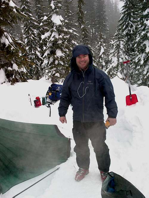 Lassen Snow Camping