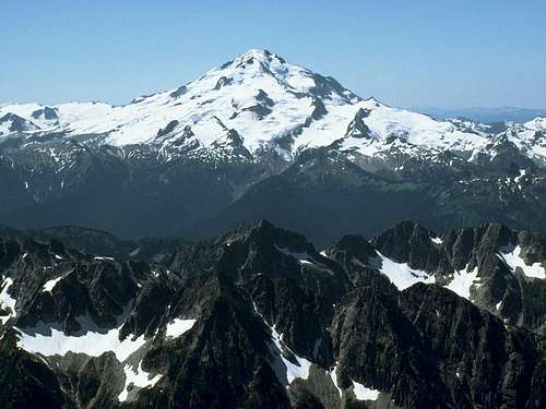 Glacier Peak from Dome Peak