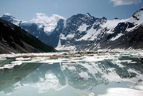 Lake of the Hanging Glacier