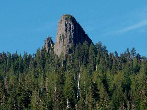 Spire from the north