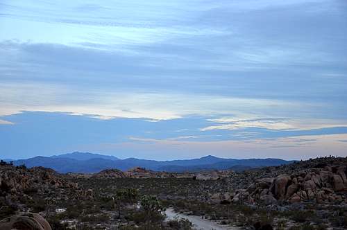 A cloudy day in Joshua Tree