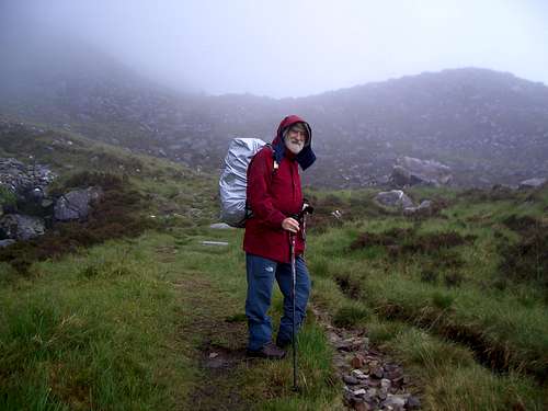 On the trail to Liathach