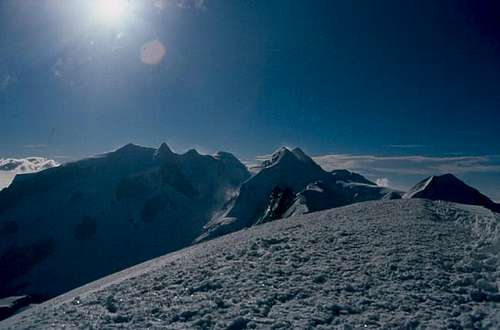 Alone on the summit! Monte...