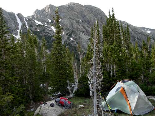 Gannett Peak Trip - High Camp