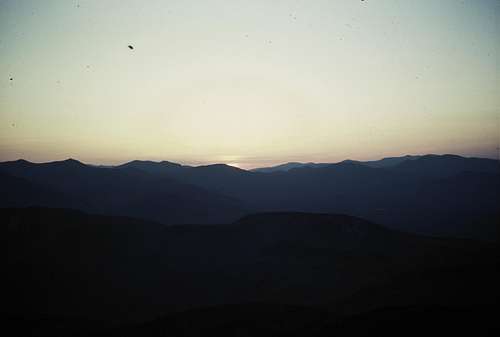 Sunrise on Mount Chocorua