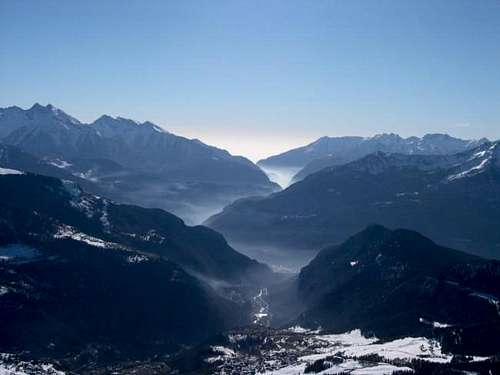 the south central Aosta...