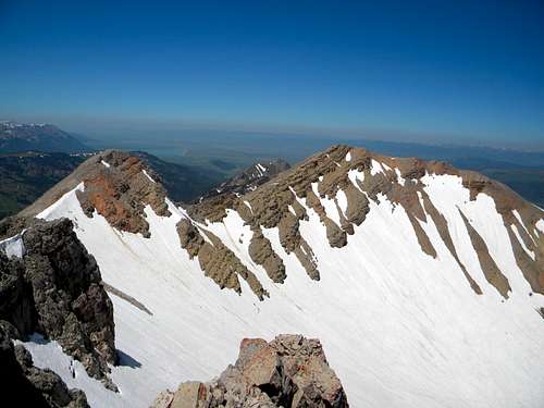 The Central and West Summits of Mt. Jefferson
