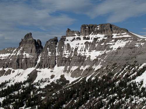 Pinnacle Buttes-- Northwest Peak