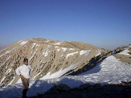 On the summit of Jepson Peak...