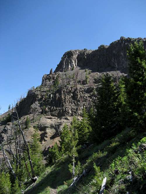 Clayton's east face