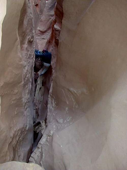 Slot canyons require lots of...