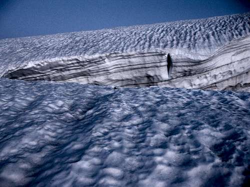 Terrain on Sulphide Glacier