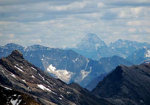 Mt Assiniboine from Walter Feuz
