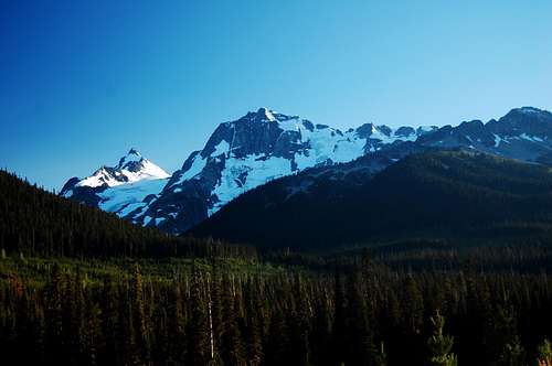 Mountains above Duffy Pass