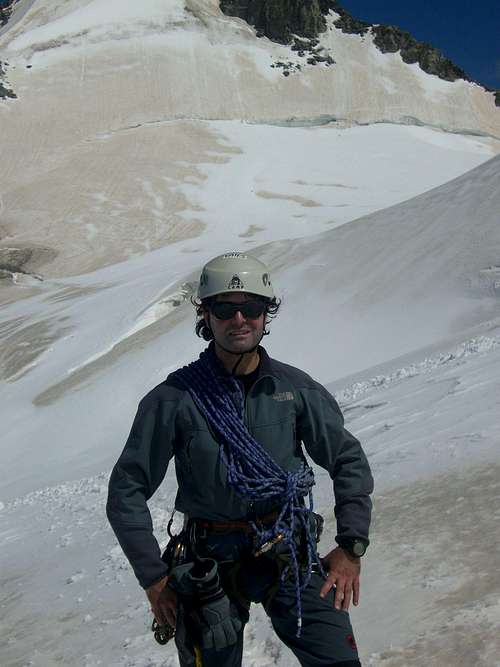 On the Glacier du Geant