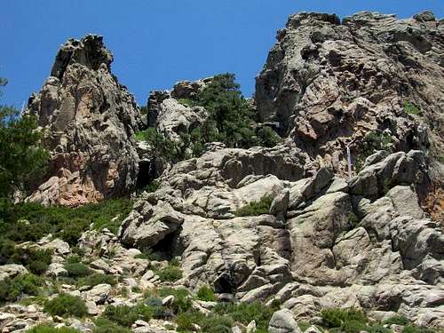 Descent to Col de Bavella