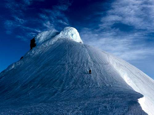 Snæfellsjökull summit pinnacle