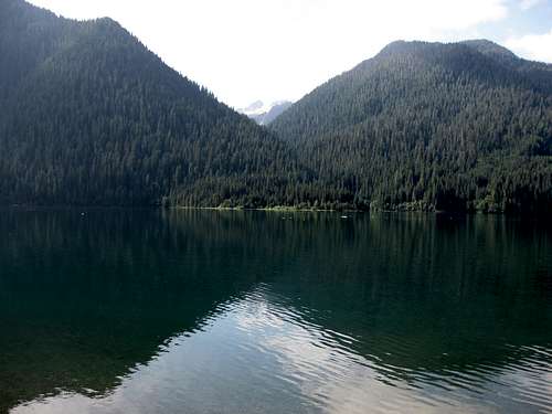 Scene at Baker Lake, Northern Cascades