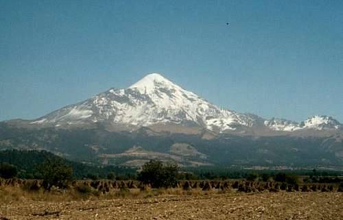 El Pico de Orizaba seen from...