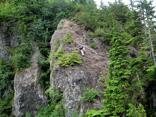 Steep Bluffs en route