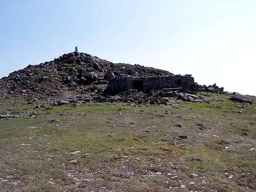 The summit of Cadair Idris...