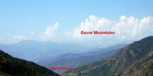 Gavur Mountains in the horizon