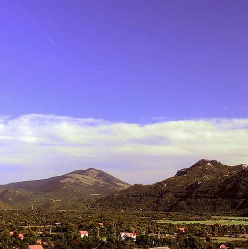 Tremzina seen from the NW