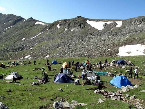 Our 2600m camp