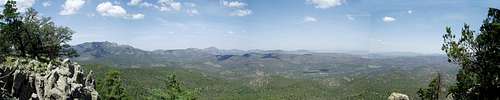 Pine Peak Panorama