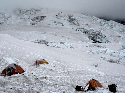 Our Tents at Camp Schurman
