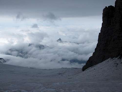 View from Camp Schurman, Emmons Glacier
