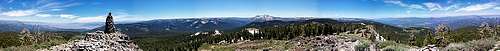 Haskell Peak Summit Panorama