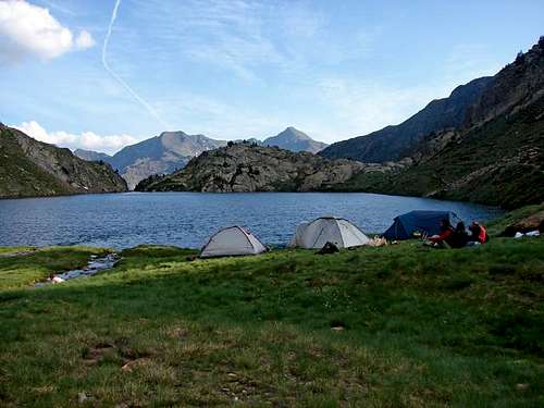 Camping in Estany de Sotllo