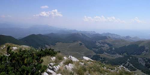 Dusice valley from Sv. Brdo