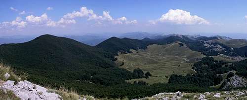 Dusice valley panoramic