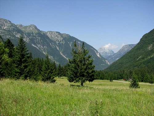 Valleys in Julian Alps