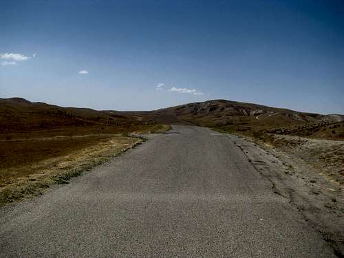 Entering Carrizo Plain from the South