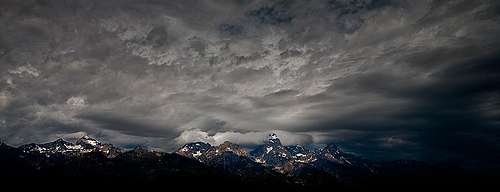 Storm Over the Tetons