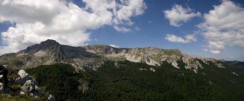 Terminillo Panorama from north-east