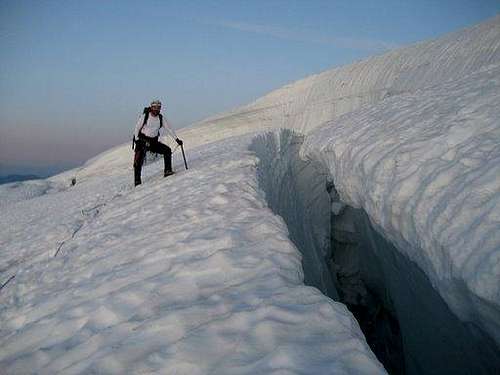 Checking out Crevasse