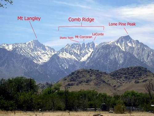 Comb Ridge & Neighboring Peaks