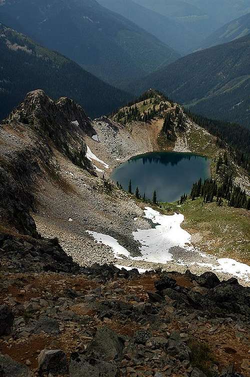 Unnamed Lake West of Mount Giegerich