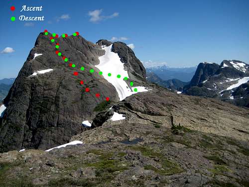 Sutton Peak Summit Routes I