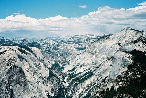 View from Half Dome