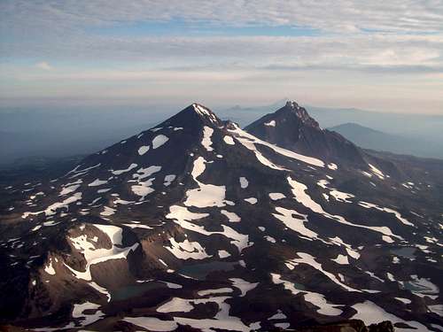 Middle and North Sister