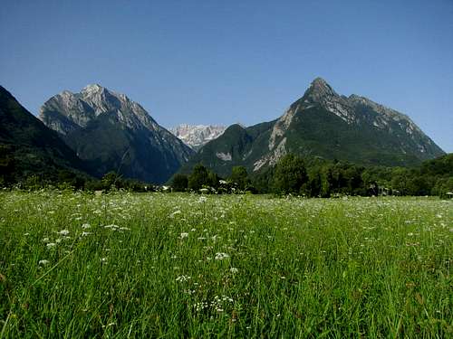 Classic view from Bovec