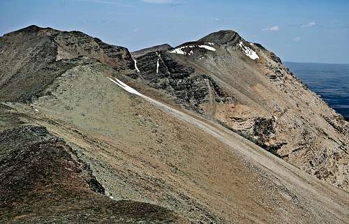 Ridge from Kupunkamint to White Calf