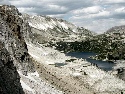 Lookout Lake and Medicine Bow Peak