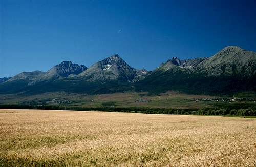 High Tatras panorama