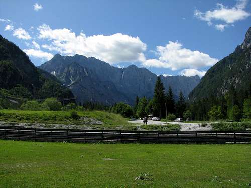 Mojstrovka from Planica
